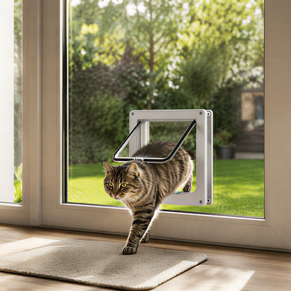 Milo – Sichere Katzenklappe mit 4-Wege-Schloss